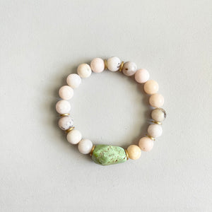 Pink opal Boheme bracelet