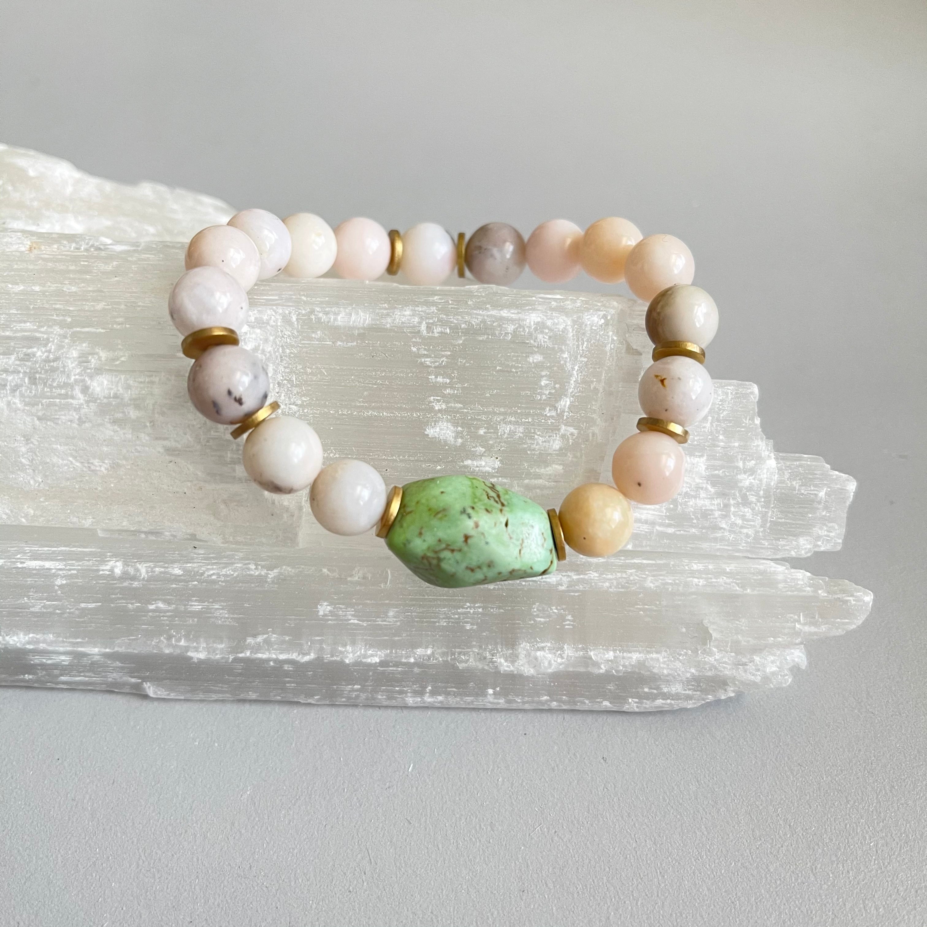 Pink opal Boheme bracelet